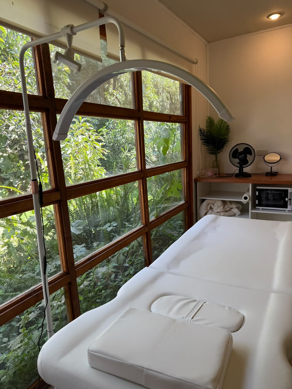 Sala de tratamiento de estética corporal en Bela Spa