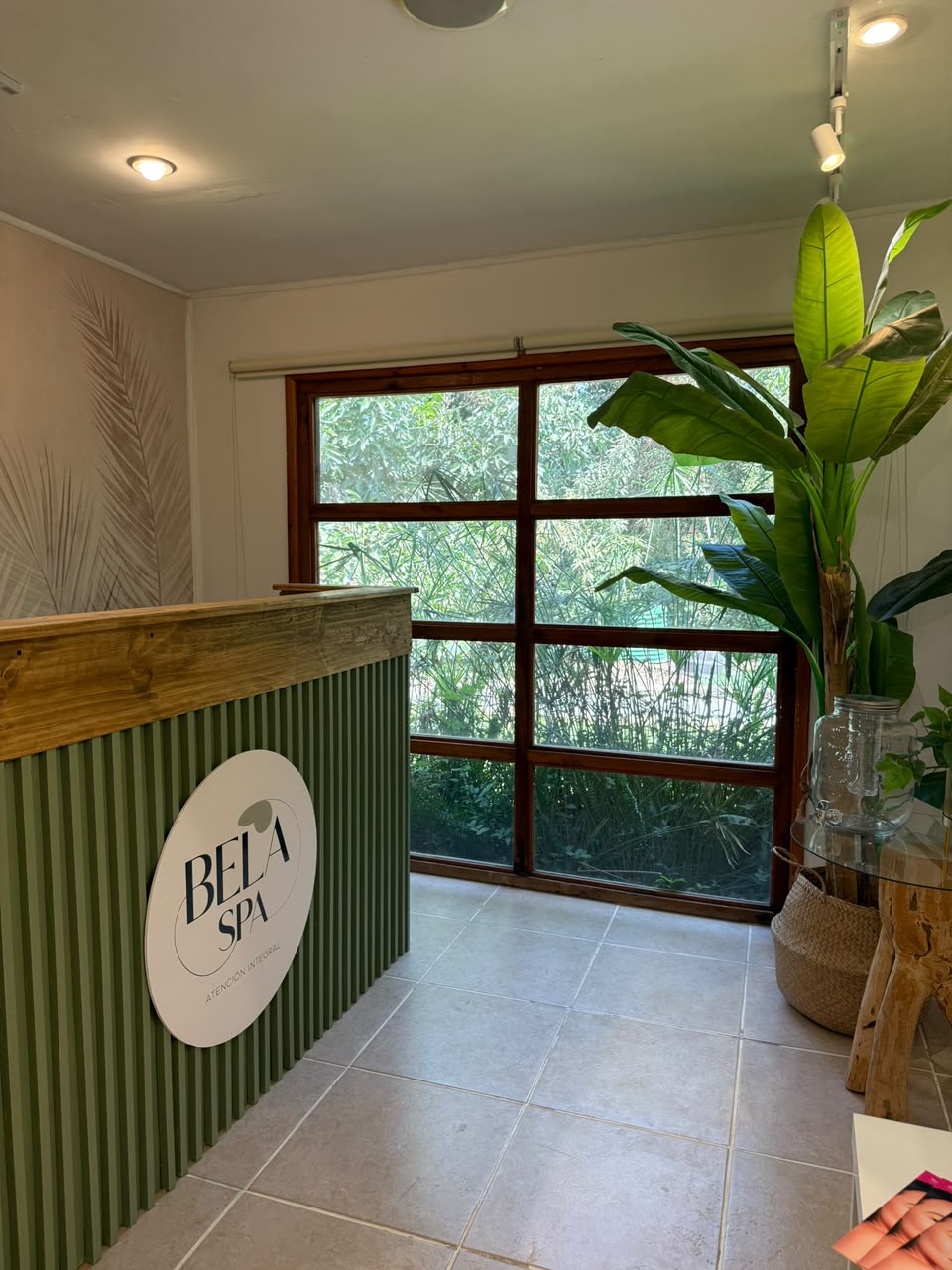 Recepción de Bela Spa